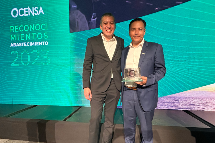 OCENSA has awarded ROSEN Group in the Technology and Innovation category at the Supply Award 2023 (© ROSEN Group/OCENSA)