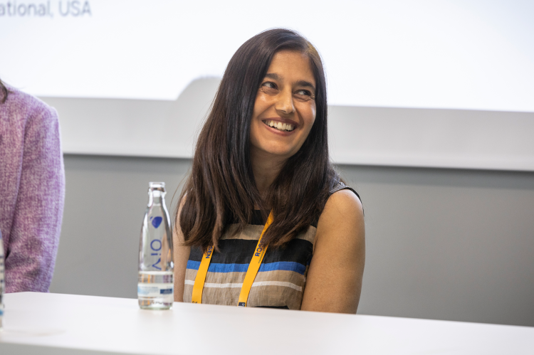 Reena Sahney during the Global Women in Pipeline event in Berlin, April 2024 (© EITEP)