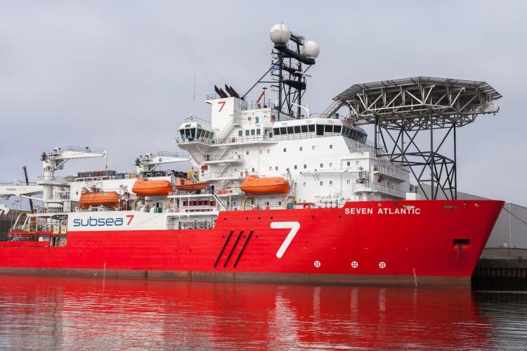 Subsea 7 offshore support vessel Seven Atlantic (© Shutterstock/Arild Lilleboe) 