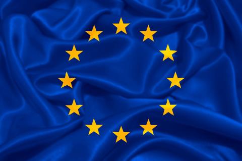 Flag of the EU (© Shutterstock/ZoranKrstic) 