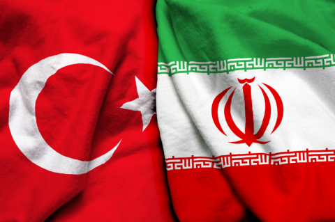 Flags of Turkey & Iran (© Shutterstock/Aritra Deb)