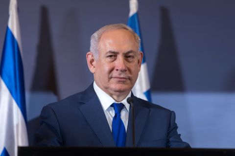 Israeli Prime Minister B. Netanyahu during a summit in 2017 (© Shutterstock/Ververidis Vasilis)
