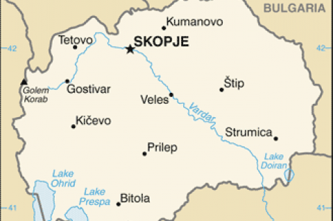 Republic of Macedonia (© 2015,the United States Central Intelligence Agency's World Factbook)