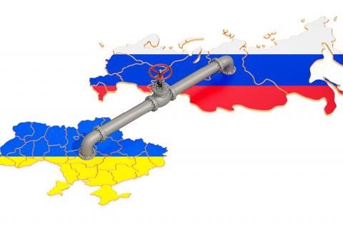 Russia-Ukraine gas pipeline (copyright by Shutterstock/AlexLMX)