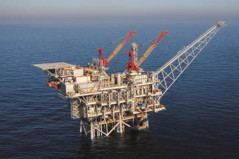 Leviathan Gas Field Delayed (Copyright: Noble Energy)