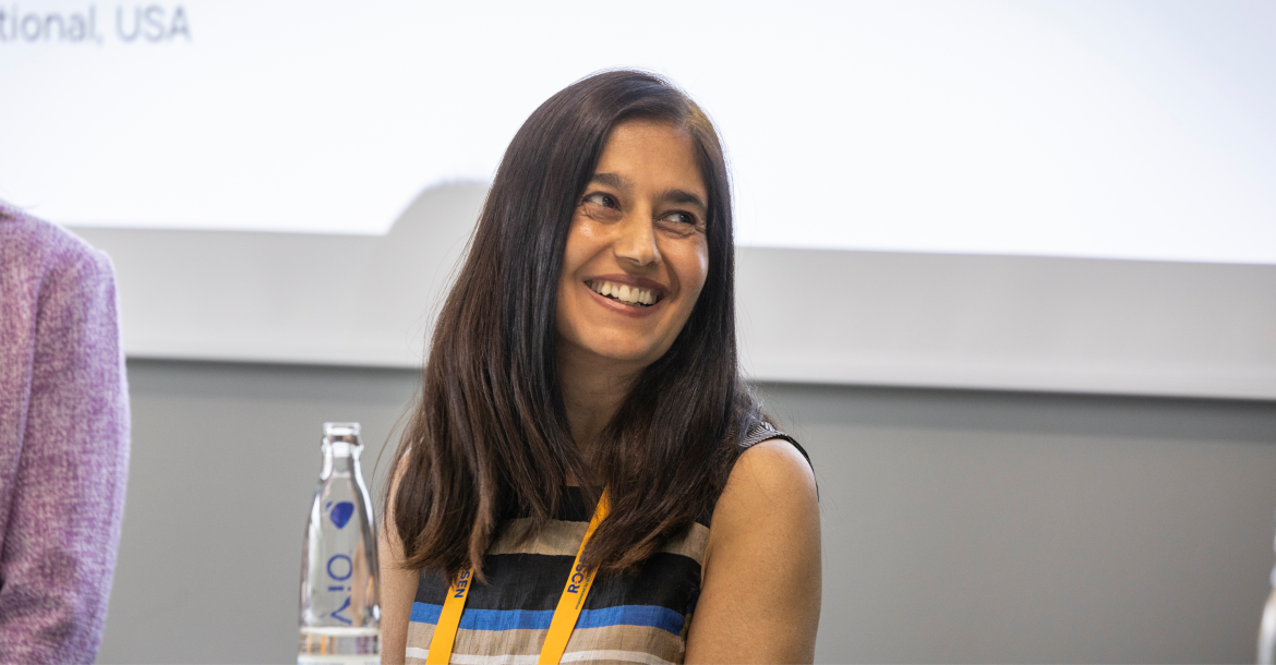 Reena Sahney during the Global Women in Pipeline event in Berlin, April 2024 (© EITEP)